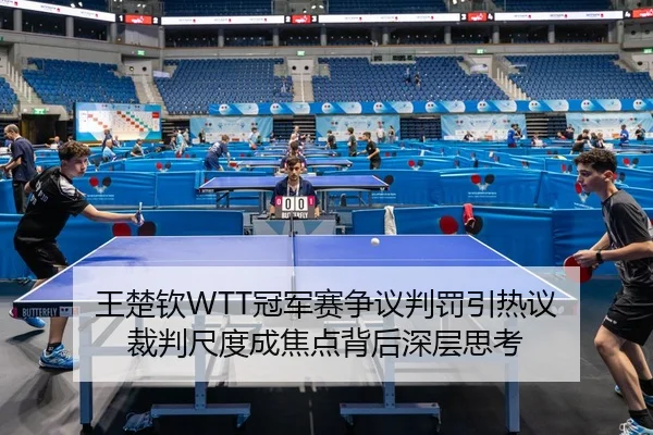 王楚钦WTT冠军赛争议判罚引热议 裁判尺度成焦点背后深层思考